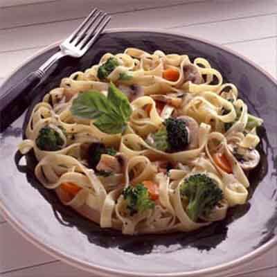 Fresh Vegetables With Pasta Image 
