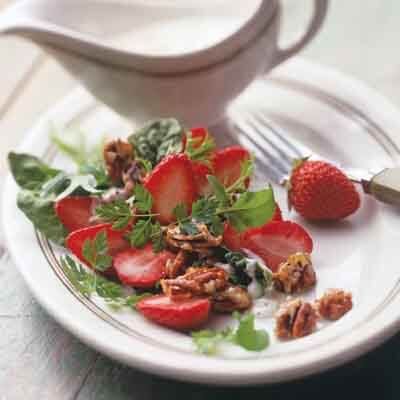 Strawberry Salad With Poppy Seed Dressing Image 