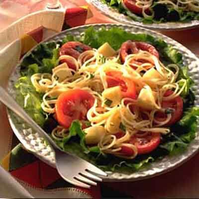 Tomato Basil Salad With Mozzarella Recipe Land O Lakes