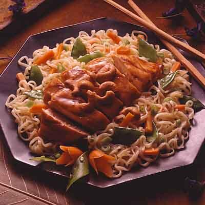 Grilled Oriental Chicken Pasta Salad Recipe Land O Lakes