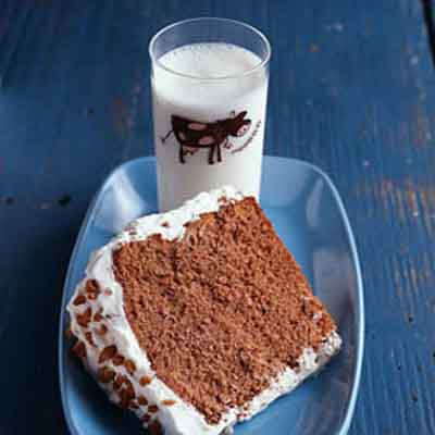 Chocolate Toffee Angel Cake Recipe