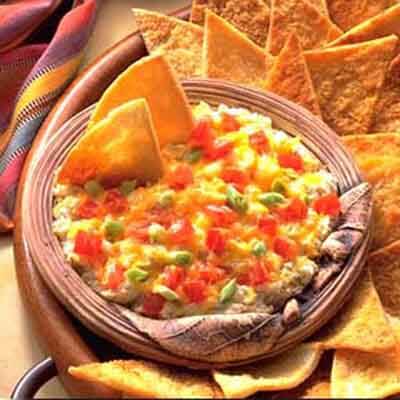 Artichoke Jack Dip With Pita Chips Recipe Land O Lakes