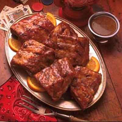 Honey Mustard Glazed Ribs Image 