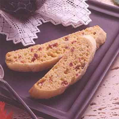 Cranberry Hazelnut Biscotti Image 