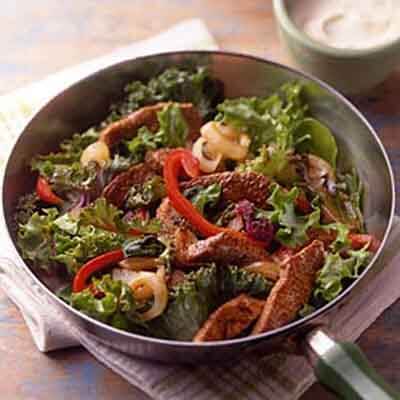 Stir Fry Salad With Honey Dijon Dressing Recipe Land O Lakes