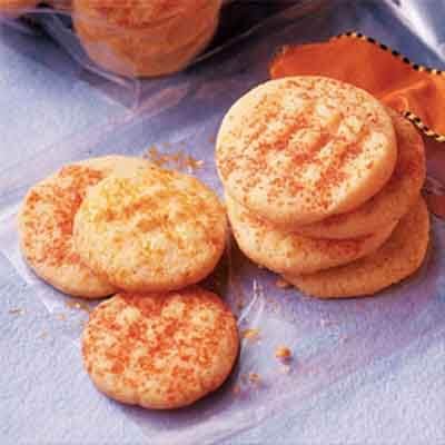 Orange Cornmeal Crisps Image 