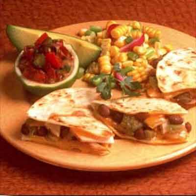 Turkey & Black Bean Quesadillas Image 