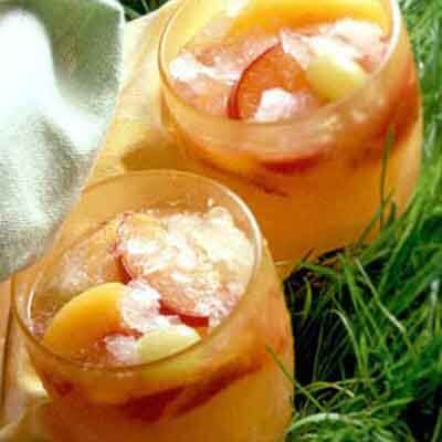 Icy Fruit Cups With Lemonade Image 