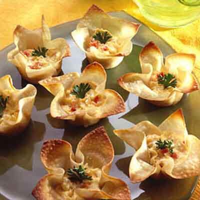 Cheesy Artichoke Tarts Image 