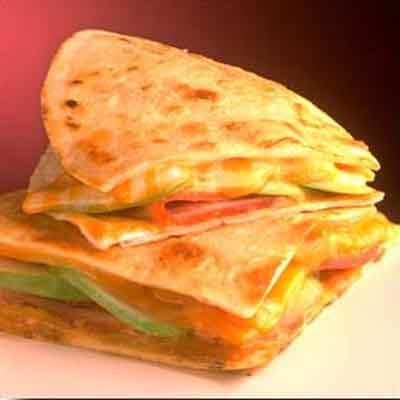 Turkey-Apple Quesadillas Image 