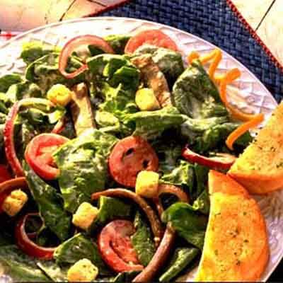 Warm Italian Beef And Spinach Salad Recipe Land O Lakes