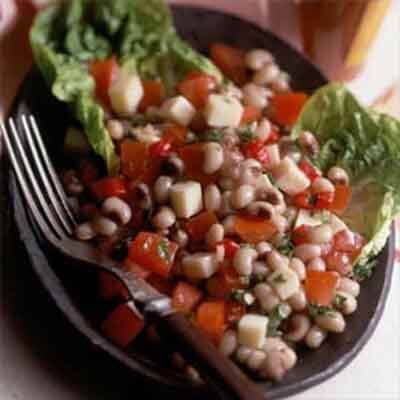 Cajun Black-Eyed Pea & Pimiento Salad Image 