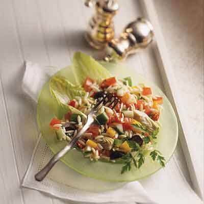 Mediterranean Lemon Pasta Salad Image 