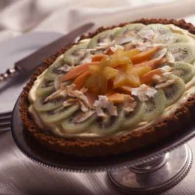 Tropical Ginger Crumb Tart