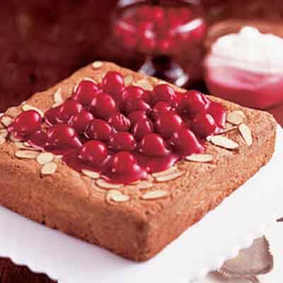 Macadamia Browned Butter Cherry Torte Image 