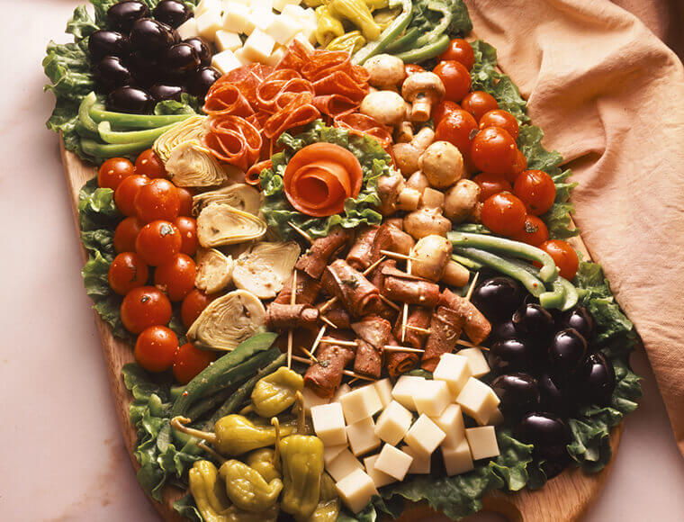 wallpapers Italian Appetizers Cold antipasto platter