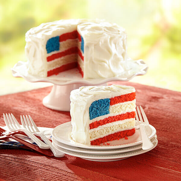 Top 30+ Images flag cake with pound cake and cool whip Completed