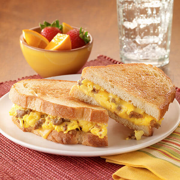 Breakfast For Dinner Grilled Cheese Recipe Land O Lakes