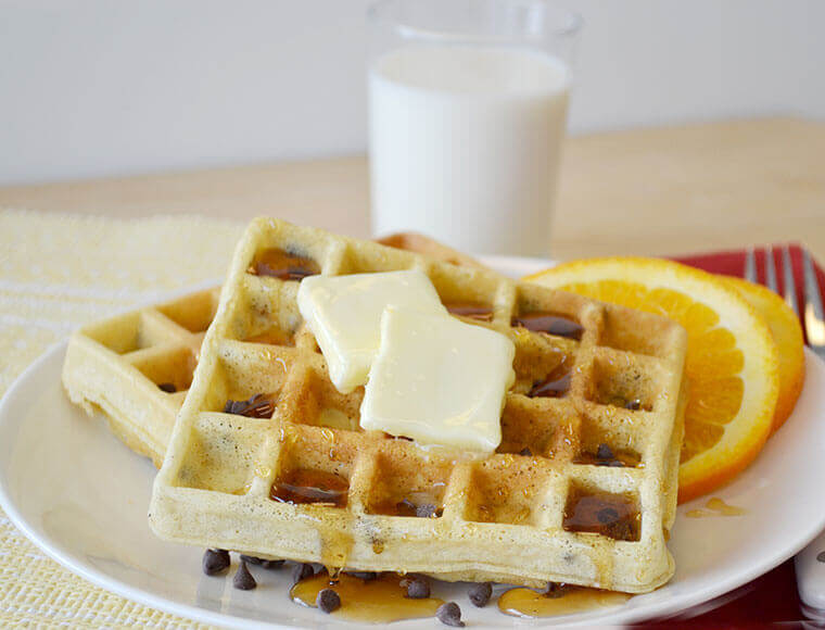 Best Ever Chocolate Chip Waffles Recipe Land O Lakes Best Ever Chocolate Chip Waffles Recipe Land O Lakes