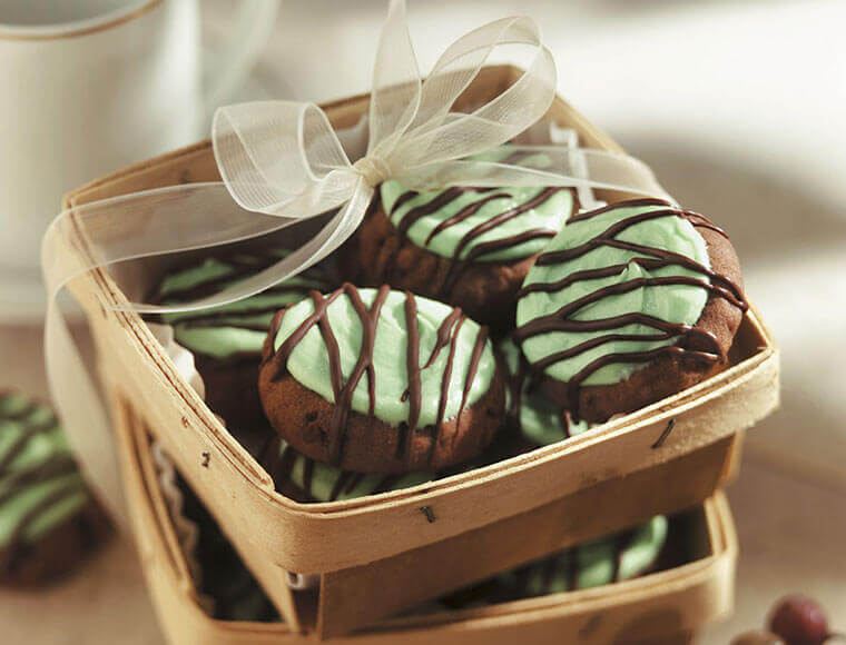 Chocolate Peppermint Shortbread Cookies Recipe Land O’Lakes