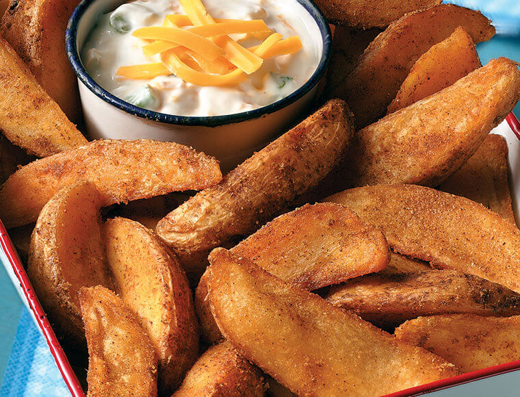 Cajun Potato Wedges Recipe Land O Lakes Cajun Potato Wedges Recipe Land O Lakes