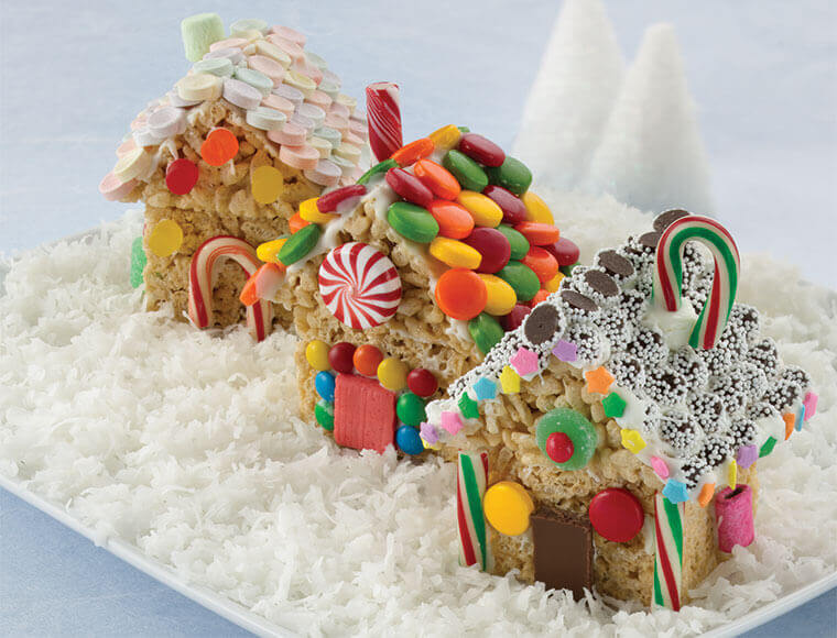 Crispy Christmas Cottages Recipe Land O Lakes