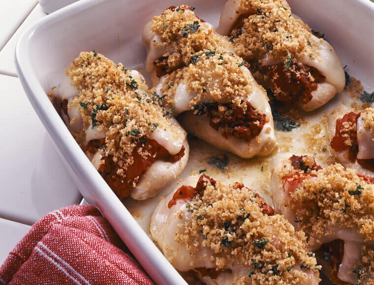 Cheesy Tomato Basil Chicken Breasts Recipe Land O Lakes Try substituting the rosemary with basil, tarragon, or oregano. cheesy tomato basil chicken breasts