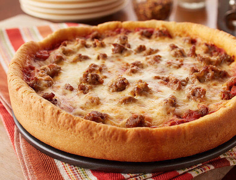 arsenal lokal Produktivitet Chicago-Style Deep-Dish Pizza Recipe | Land O'Lakes