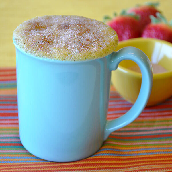 Doughnut Mug Cake Recipe | Land O'Lakes