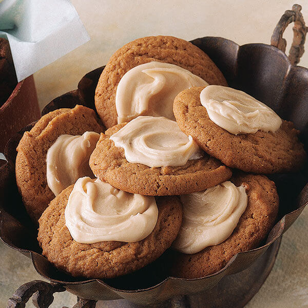 Frosted Ginger Cookies Recipe