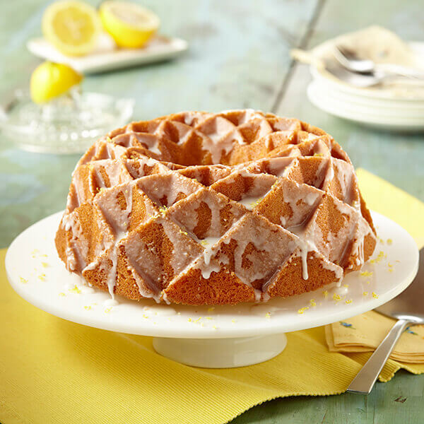 Lemon Pound Cake With Glaze Recipe Land O Lakes