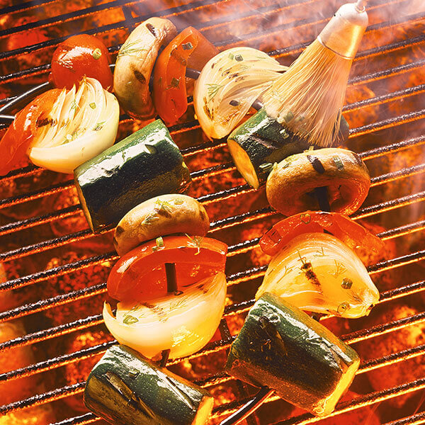 how long to grill vegetable kabobs