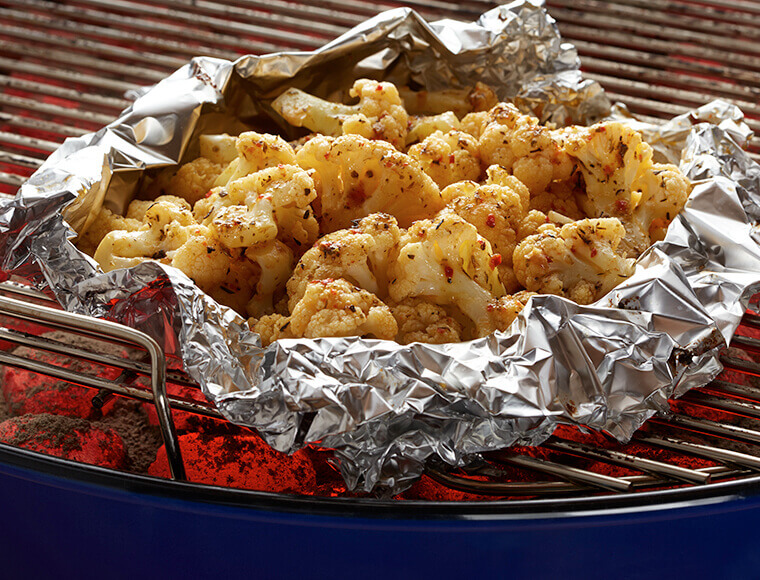 Italian Grilled Cauliflower Packet Recipe Land O Lakes