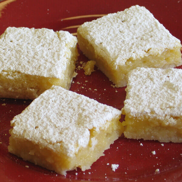 Lemon Butter Bars  (Gluten-Free Recipe) Image 