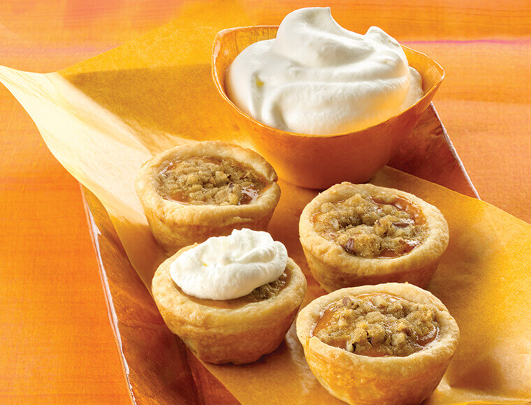Mini Pumpkin Tarts Recipe | Land O’Lakes