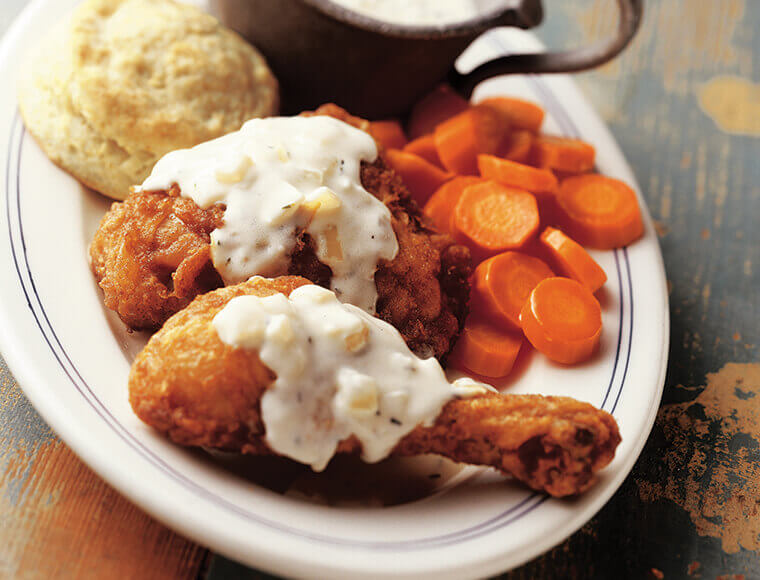 Old Fashioned Cream Gravy Recipe Land O Lakes Serving add heavy cream and sour. old fashioned cream gravy