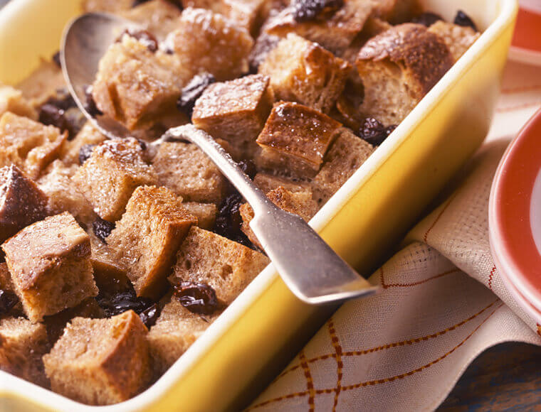 Old-Fashioned Whole Wheat Bread Pudding Recipe | Land O'Lakes