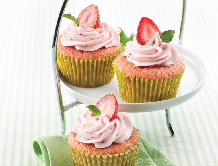 Strawberry Cupcakes Recipe Land O Lakes