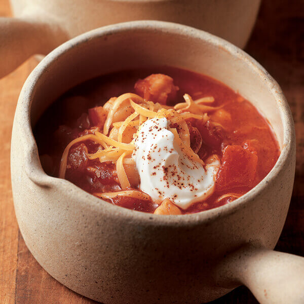 Sweet 'N Spicy Garbanzo Bean Chili Recipe Land O’Lakes