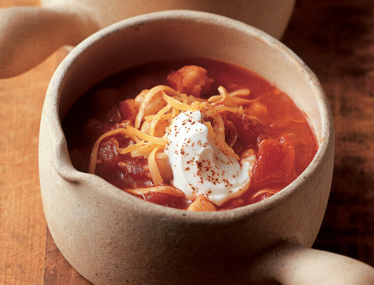 Sweet 'N Spicy Garbanzo Bean Chili Recipe Land O’Lakes