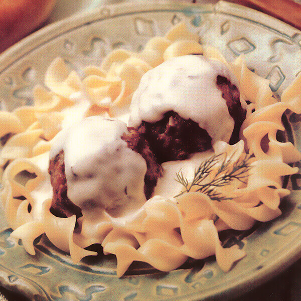 Swedish Meatballs In Sour Cream Sauce Image 