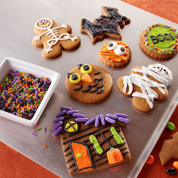 Halloween Molasses Cut-Out Cookies recipe
