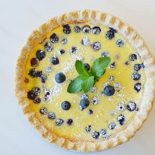 Summertime Blueberry Tart recipe