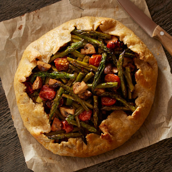 Asparagus Galette Recipe Land O’Lakes
