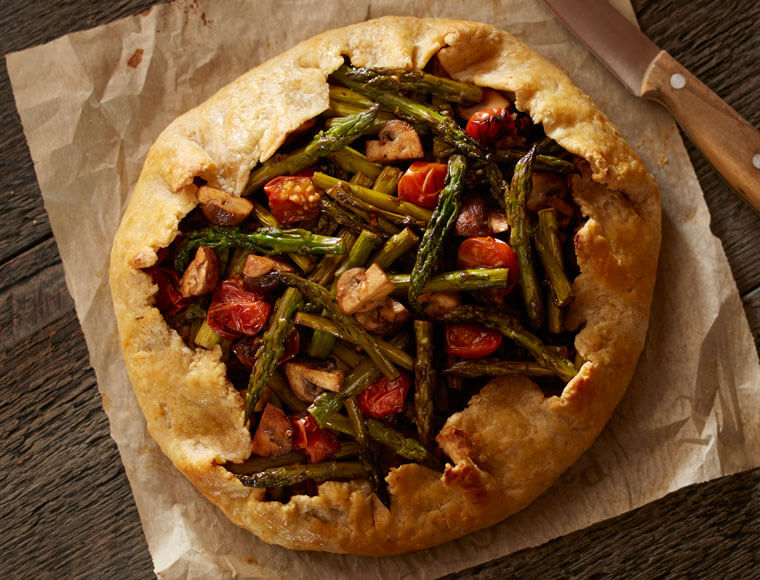Asparagus Galette Recipe Land O’Lakes