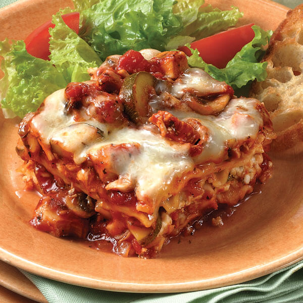 Chicken & Vegetable Lasagna recipe