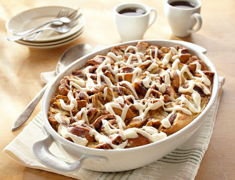 Cinnamon Roll Breakfast Bake Recipe | Land O’Lakes