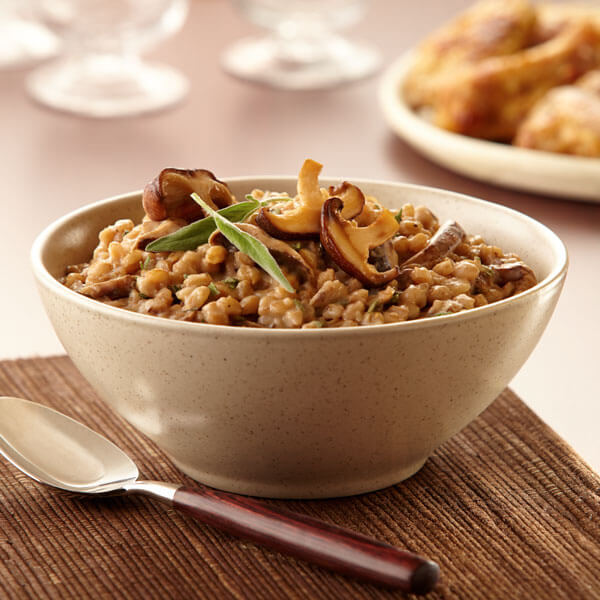 Risotto-Style Farro recipe