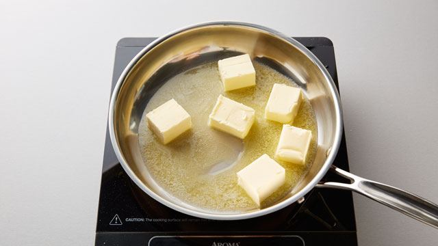Butter in Skillet