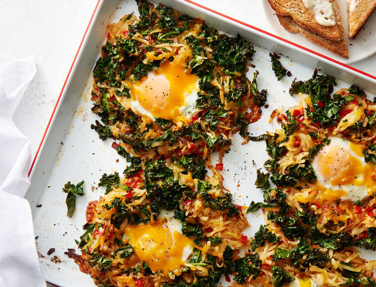 Sheet Pan Hash Browns & Eggs Recipe Land O’Lakes